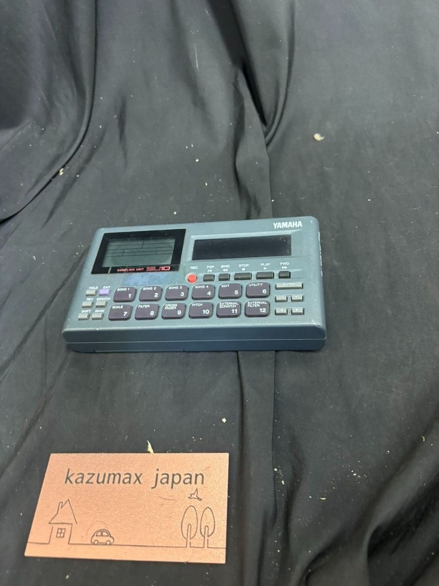 YAMAHA SU10 Phrase Sampler Junk As-Is Untested Portable DJ Sampler