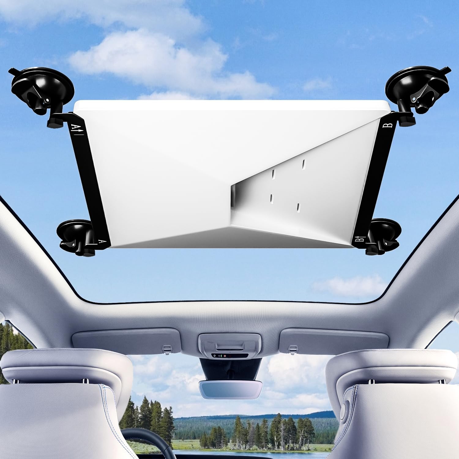 Starlink Mini Suction Cup Mount, Vehicle Sunroof and Glass Surfaces – Secure ...