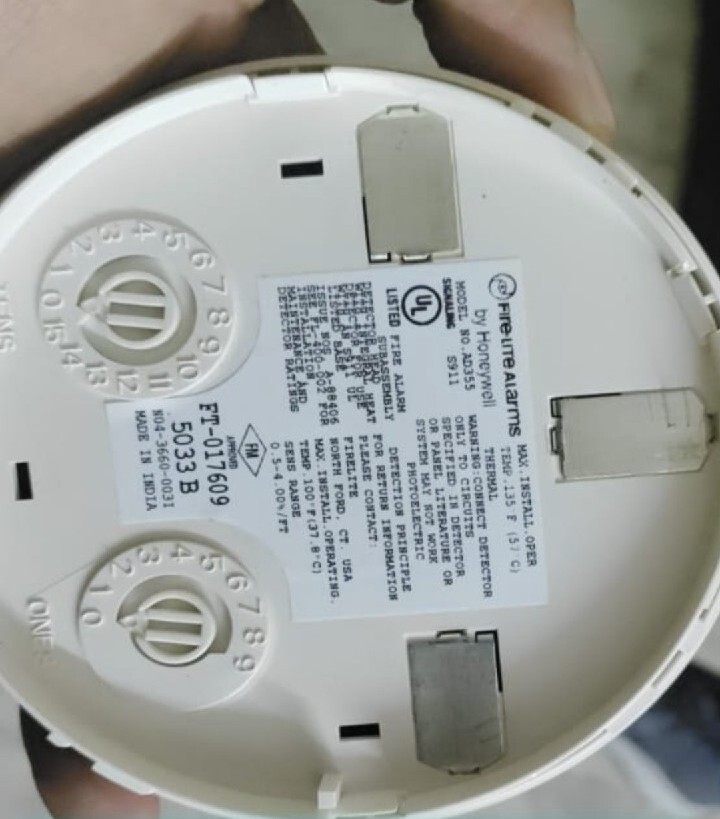 Firelite AD355 Intelligent Smoke and Heat Detector Multi