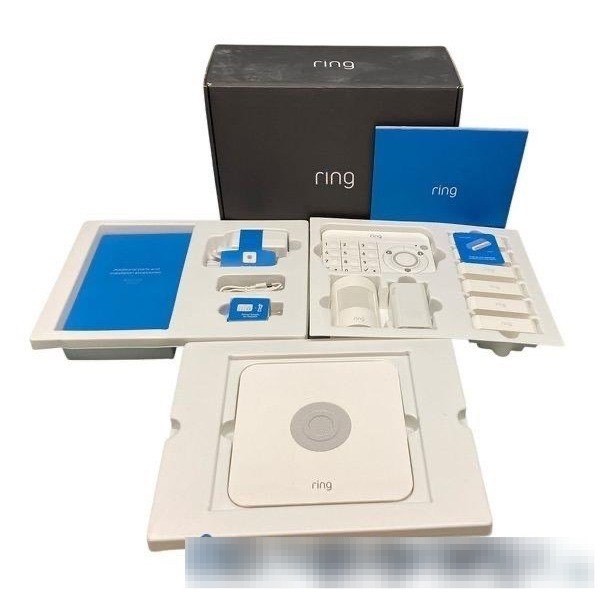 Ring Alarm 8-Piece Security Kit 2nd Generation – Full Home Security System White