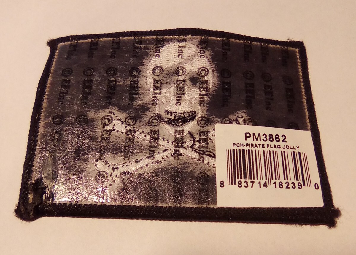 SKULL & BONES LOGO PATCH GREAT FOR ANY COLLECTION NEW # 1.