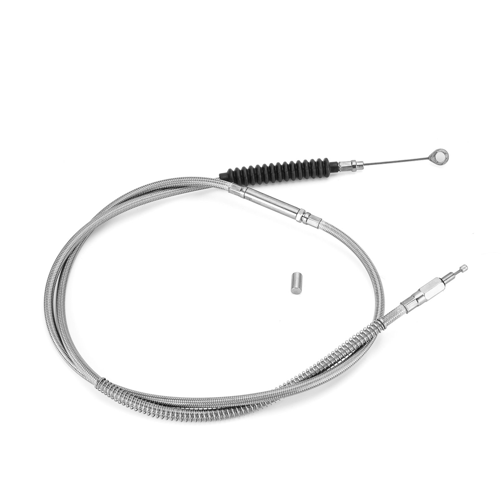 66 11/16" Stainless Steel Clutch Cable +4" for Harley Electra Glide Road King