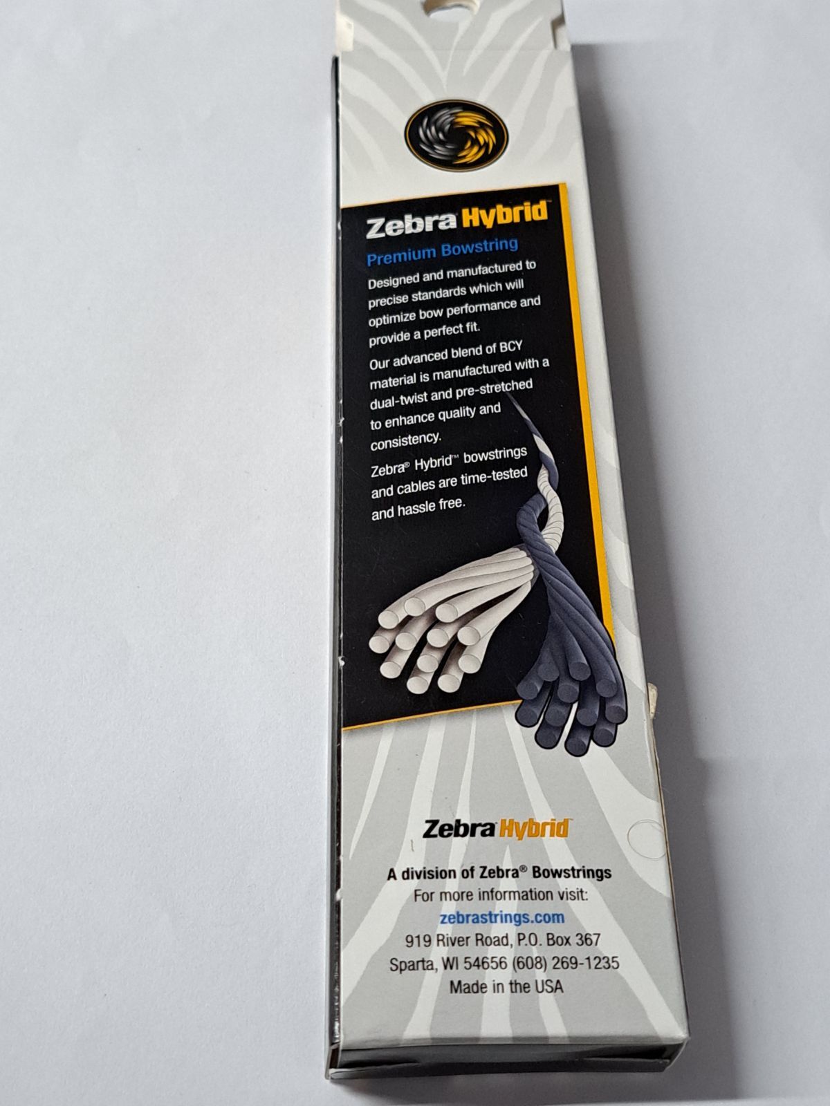 Zebra Hybrid Bowstring
