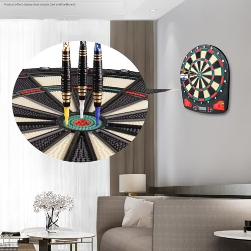 2BA Thread Soft Tip Dart Points 500 Pack, 10 Colors, Plastic Dart Tips 500pcs