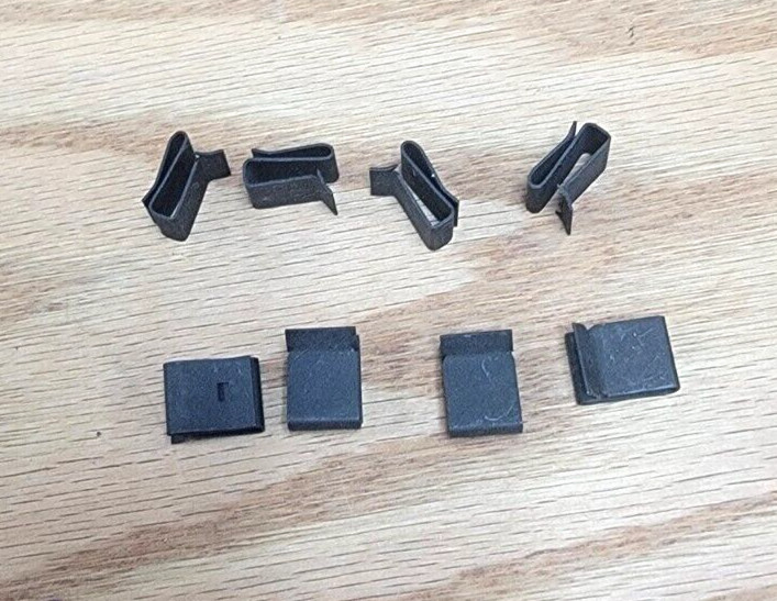 1955 1956 1957 CHEVY RADIATOR WALL WIRE HARNESS RETAINING CLIPS ** USA MADE **
