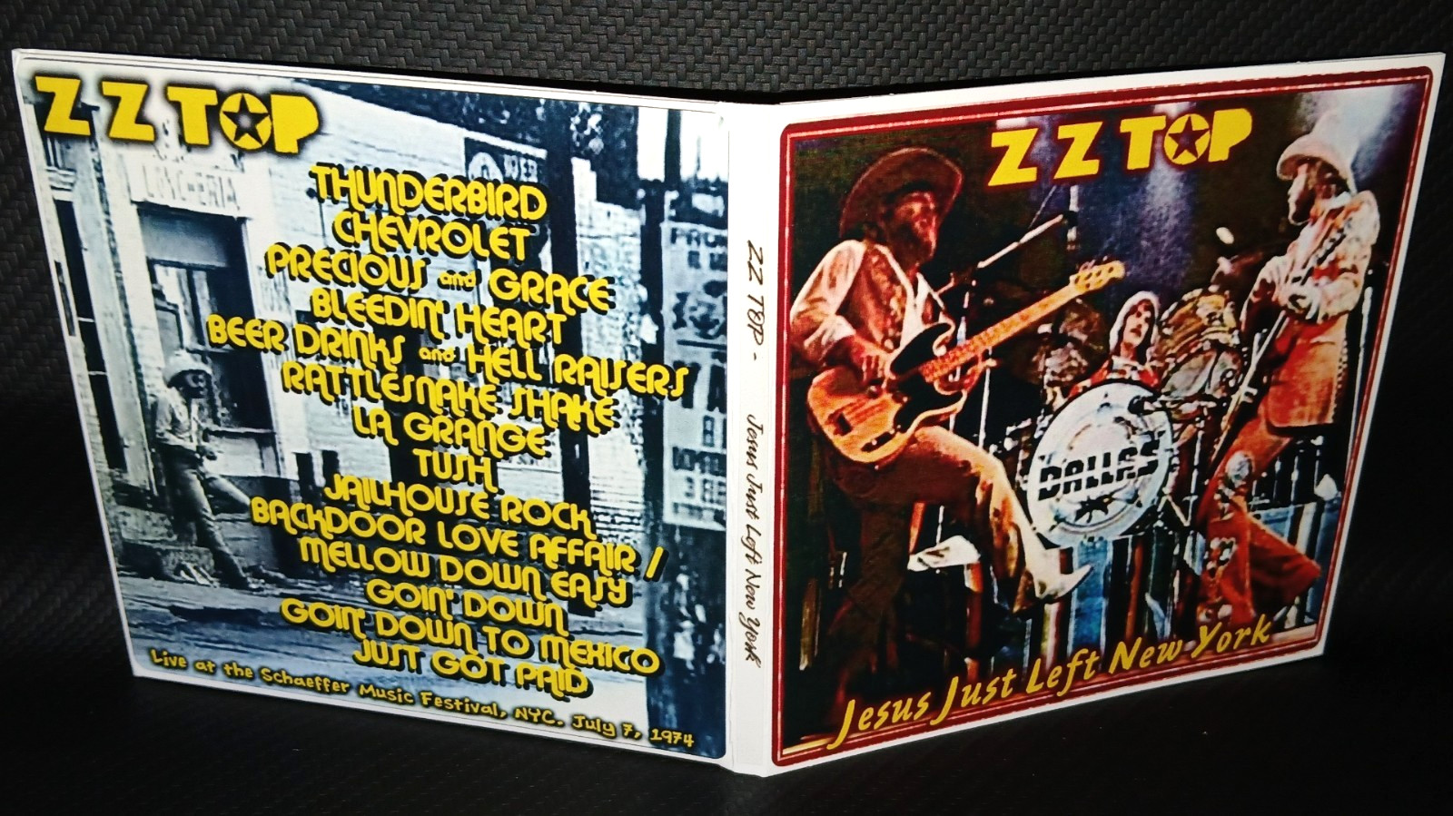 ZZ Top Jesus Just Left New York NEW Gate Fold CD Package NEW