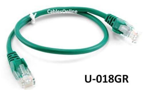Intellinet 1.5Ft CAT5E UTP Ethernet RJ45 Patch Cable GR