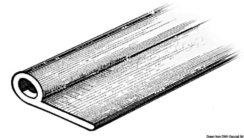 Osculati Profile 2x34.1x13.5mm Black