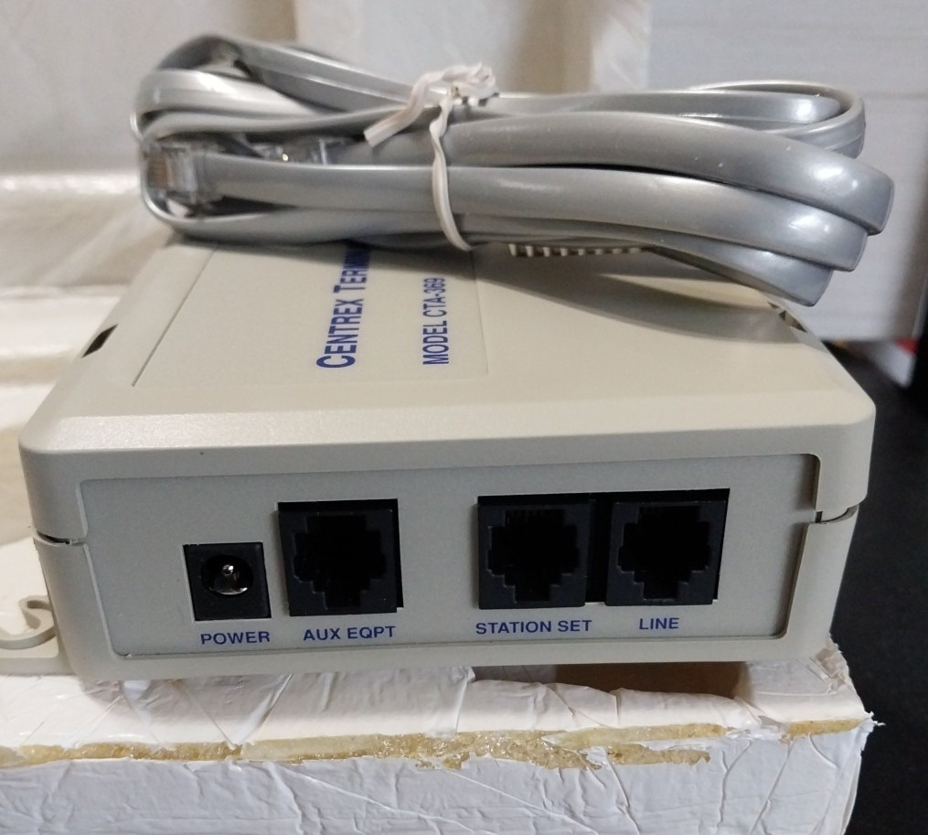 DEES CTA-369 Centrex Terminal Adaptor & Power Supply