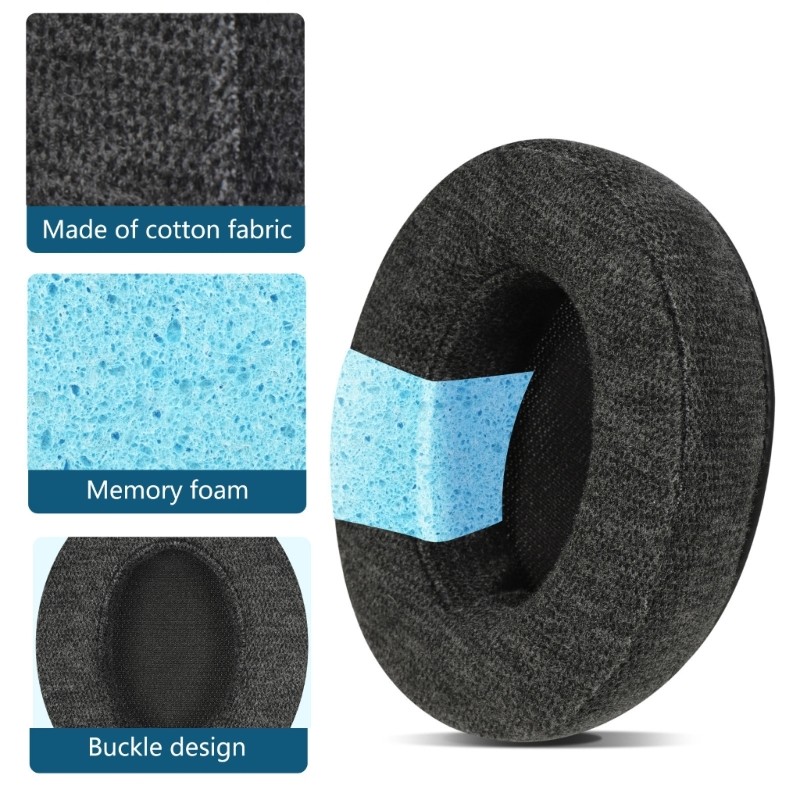 1 Pair Replacement Ear Cushion Pad Headphone Earpads for MTW3