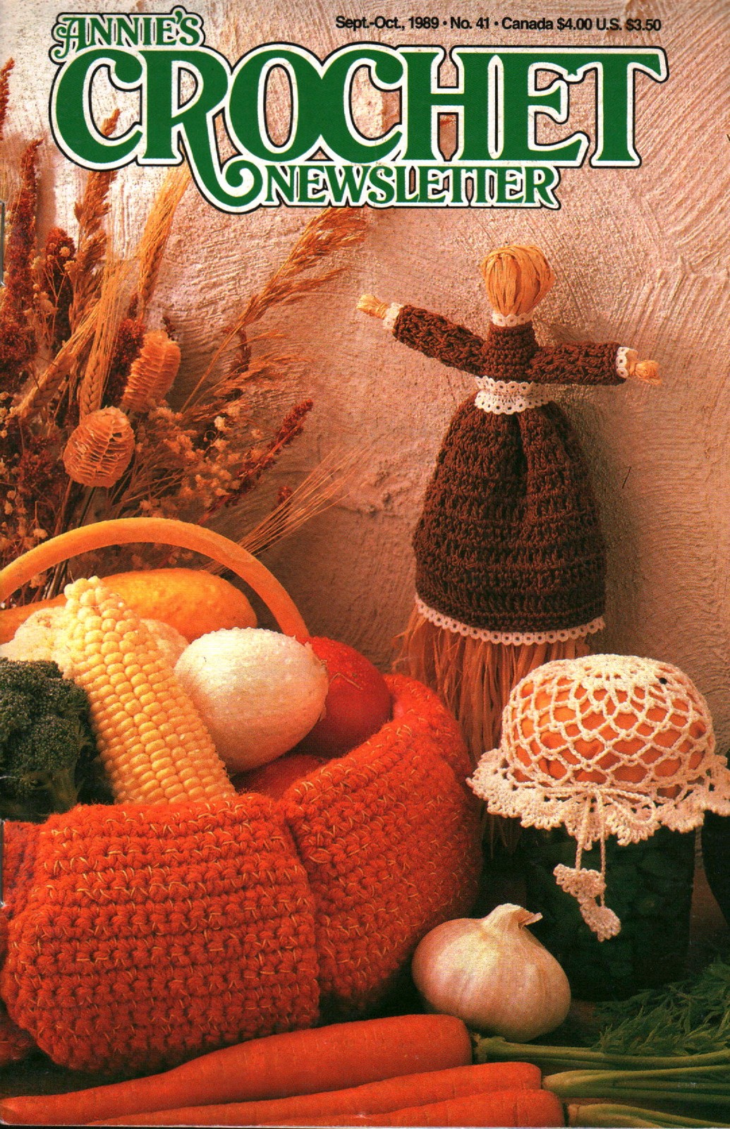 Annie's Crochet Newsletter Magazine | September-October 1989 No. 41