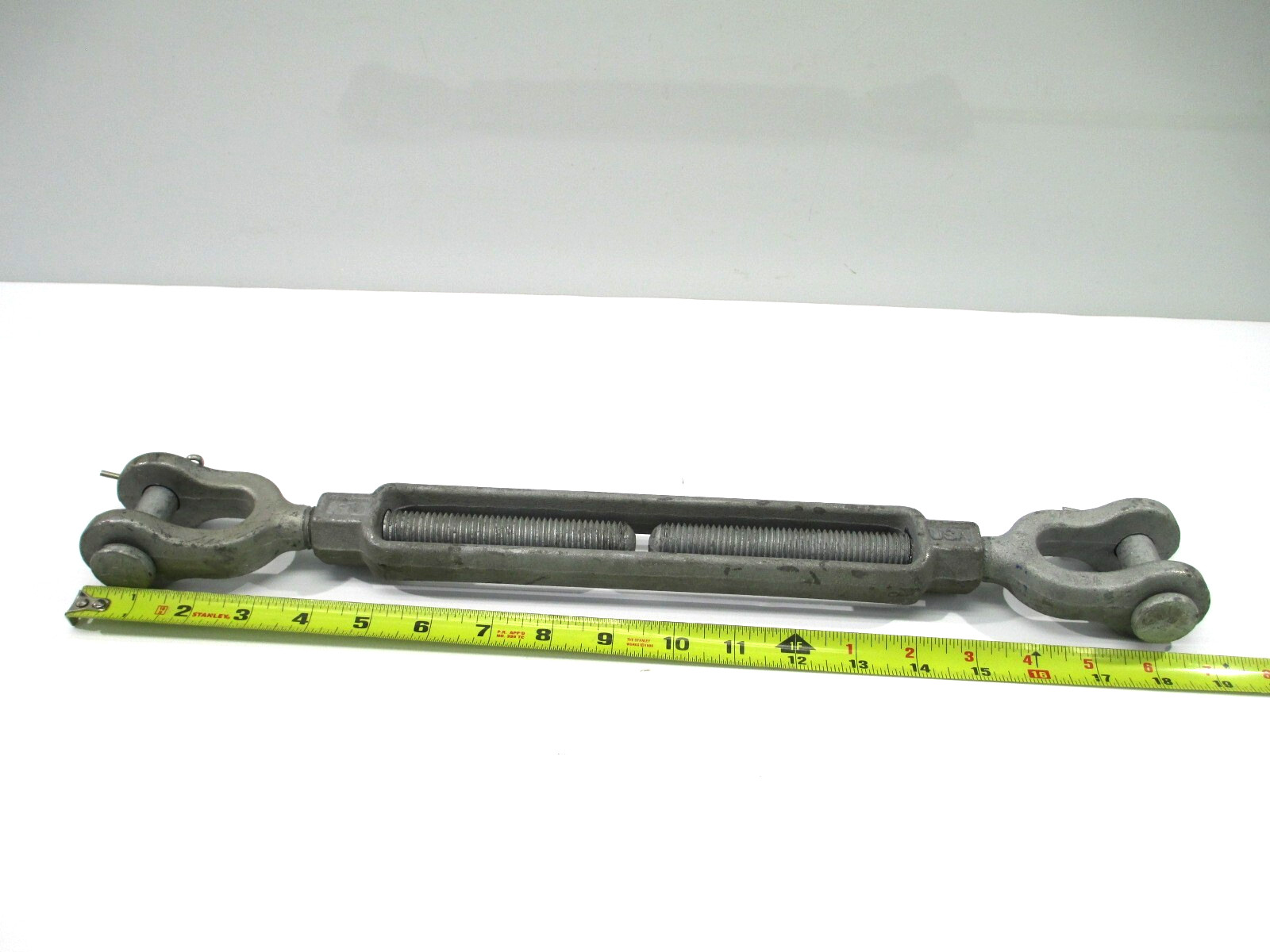 CHF 3/4" X 9" DROP FORGED TURNBUCKLE RIGGING 19-1/2" CLOSED LENGTH