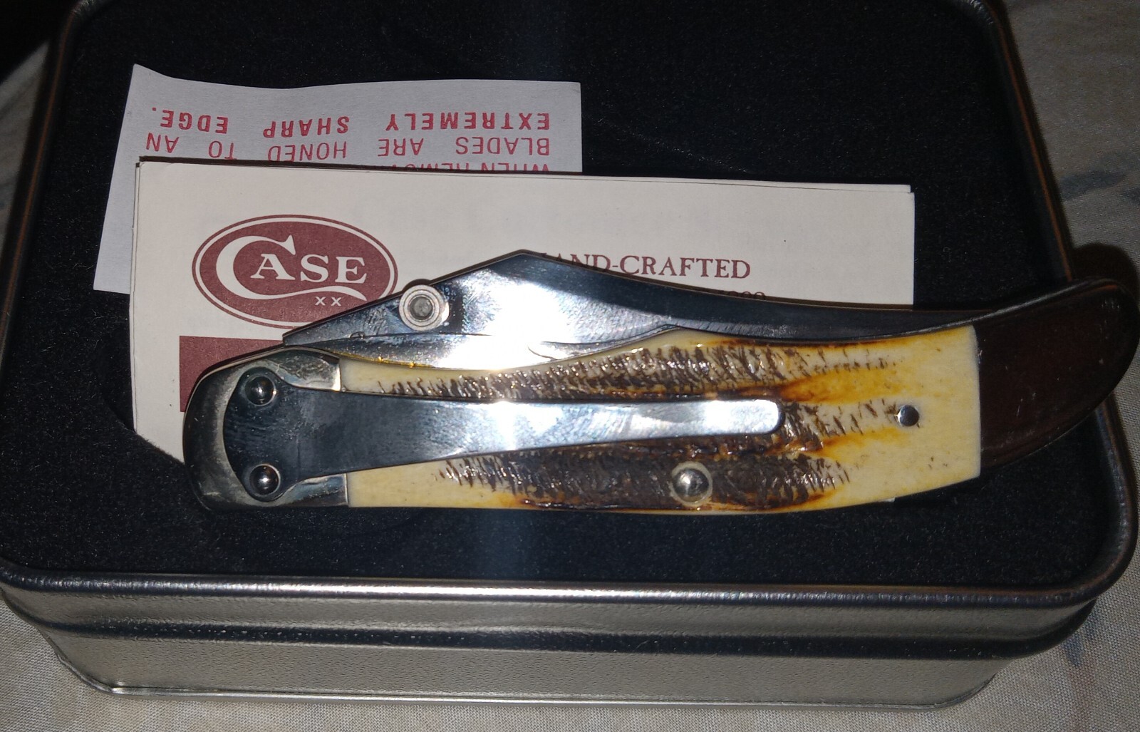 CASE XX 2004 mid folding hunter Knife