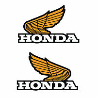 LICENSED Honda tank wings CR MR SL XL XR atc70 SL Vintage decal sticker