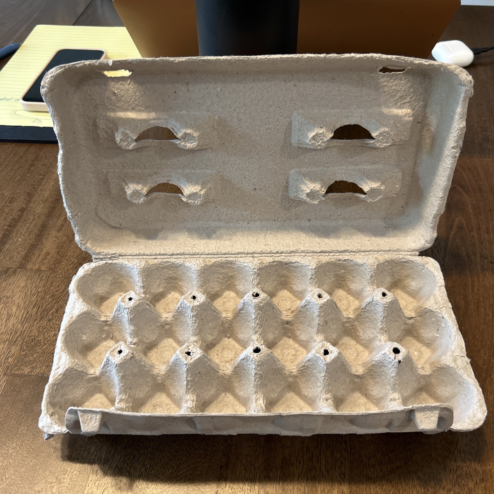 Qty 18 - New Pulp Quail Egg Cartons for 18 Large Eggs Bowl and Basket
