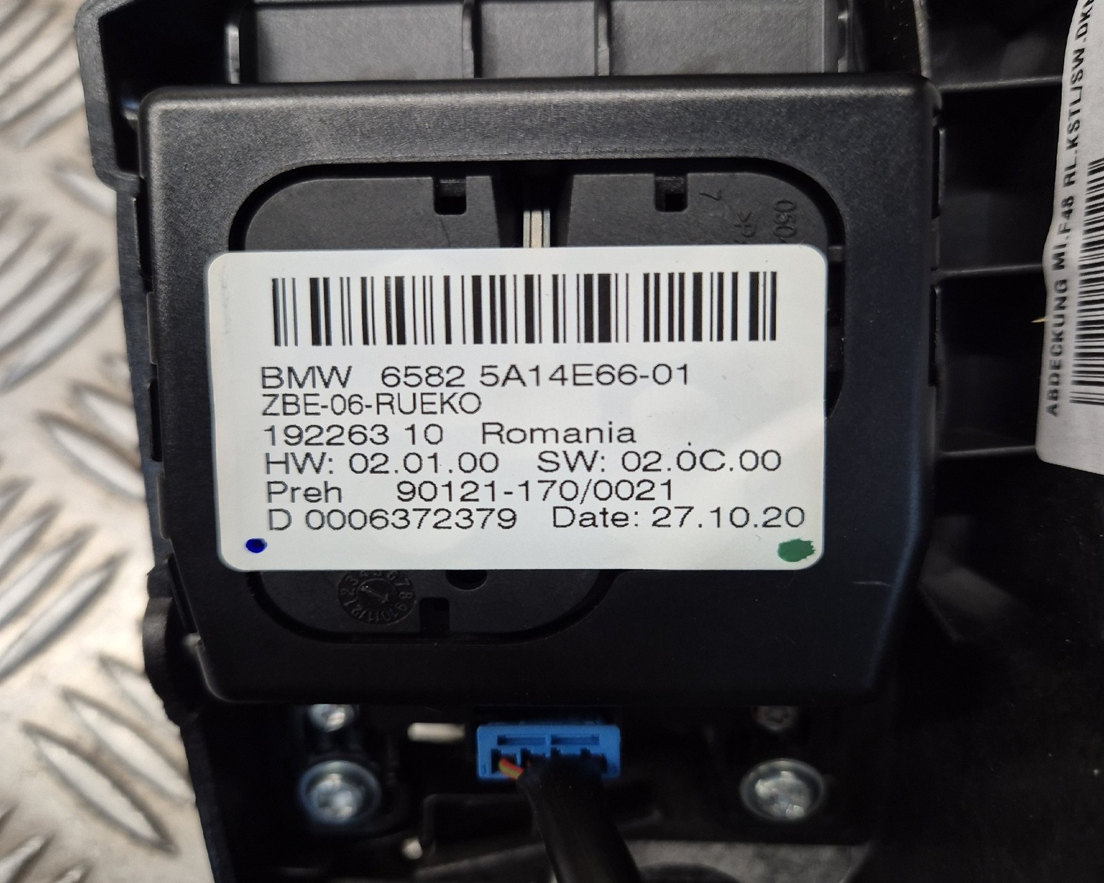 Bmw X2 F39 2018-2023 Centre IDrive Control Knob Navigation Controller 5A14E6601