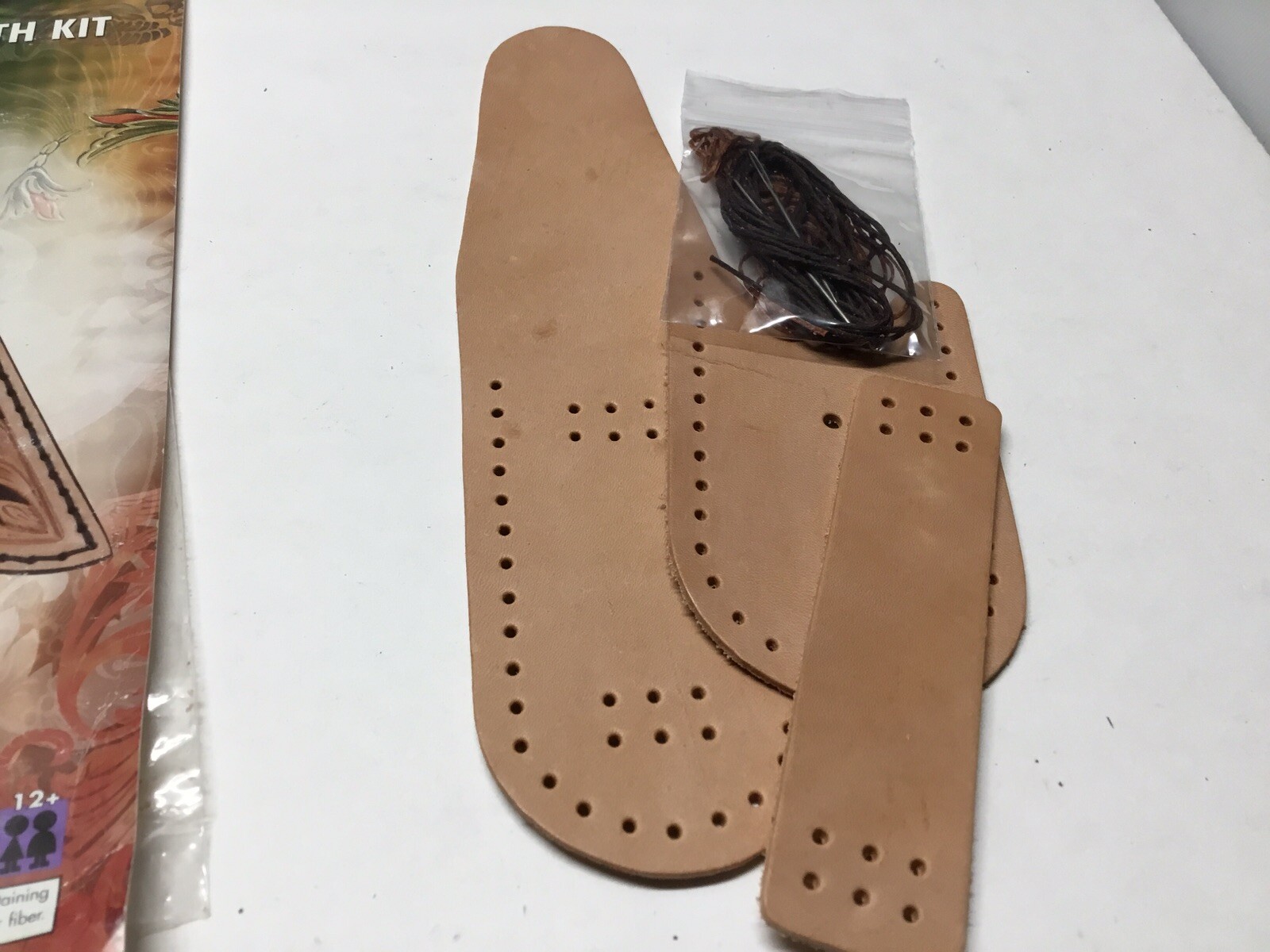 Knife Sheath Missing ThreadNeedle,Knife Pouch Missing Instructions Opened Bags