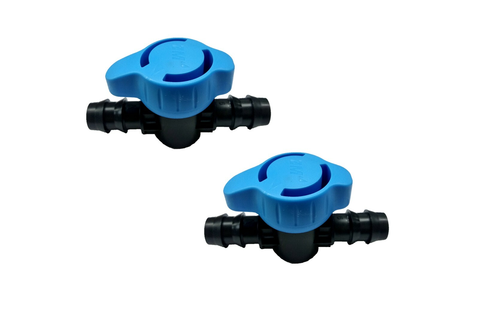 Barbed Plastic Shut-Off Valve  1/2 in. 16mm (5 Pack)