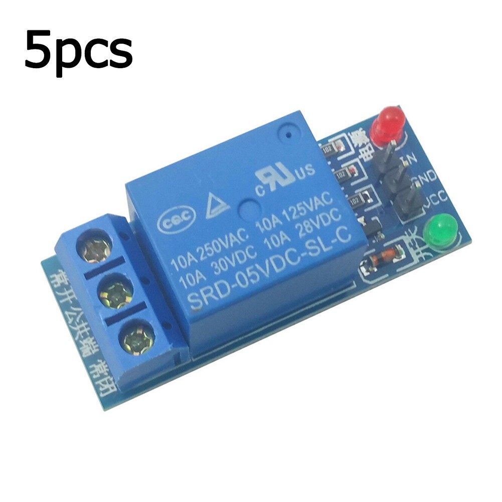 Efficient Single Channel Relay Module for Arduino For Raspberry Pi (5PCS)