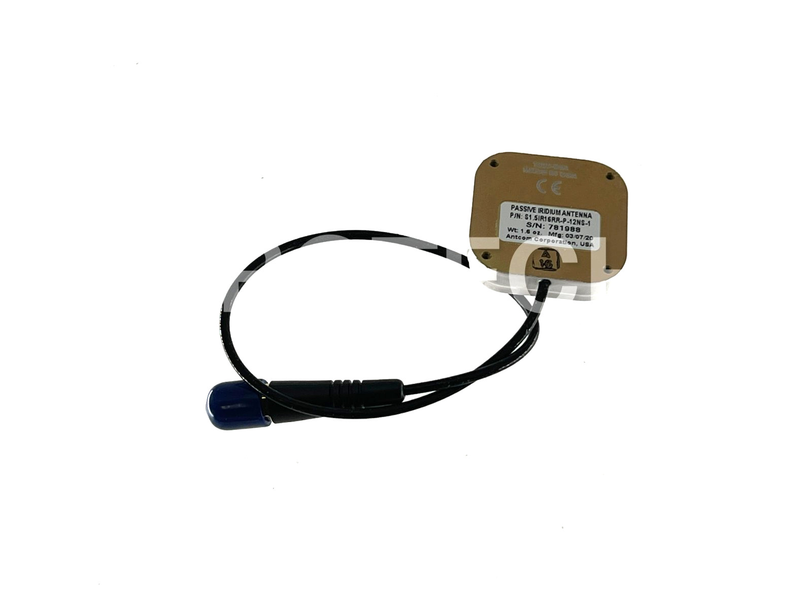 Antcom S1.5IR16RR-P-12NS-1 Passive Iridium Antenna NEW GUARANTEED