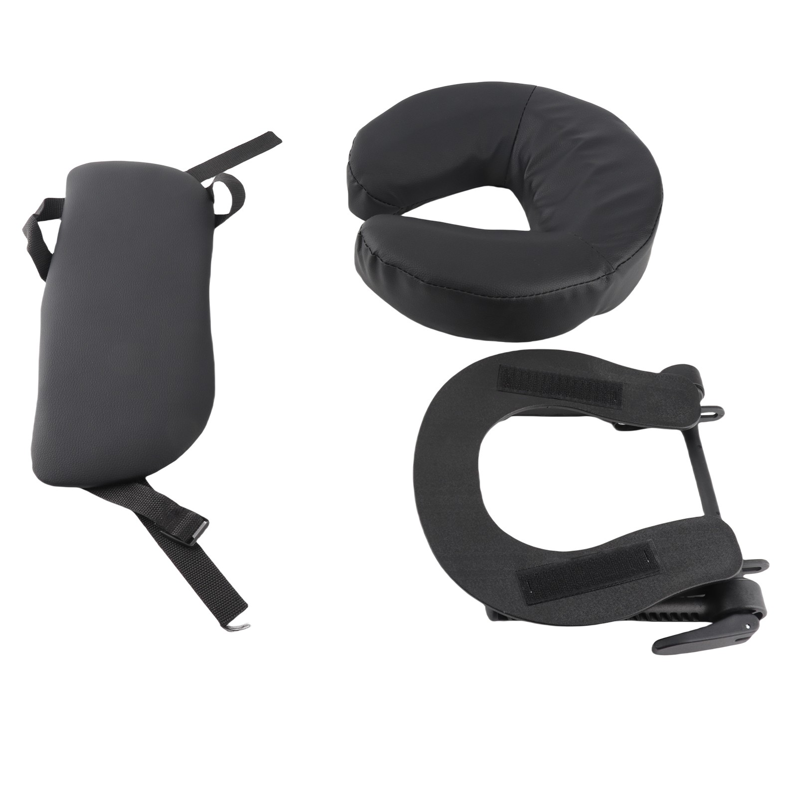 Beauty Bed Headrest Cradle U Shape Adjustable Folding Massage Table Face Cradle