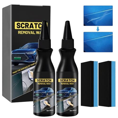 2PCS Scratch Remover for Vehicles, Car Scratch Repair Paste, Car Paint Scratch
