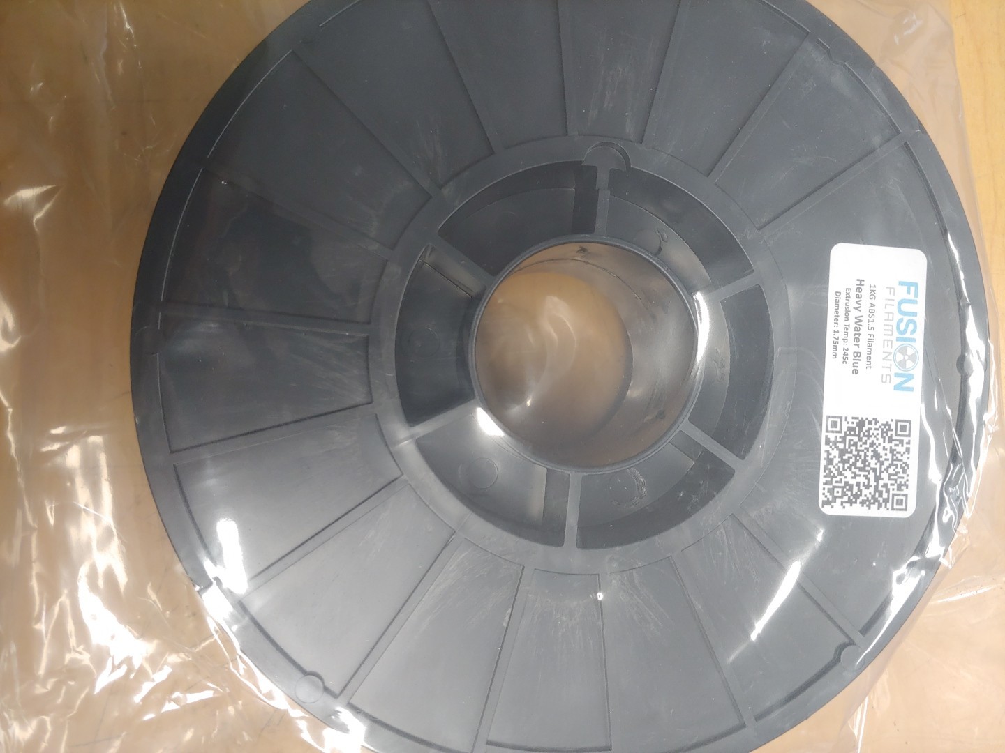 1kg 1.75 Fusion filament Heavy Water Blue