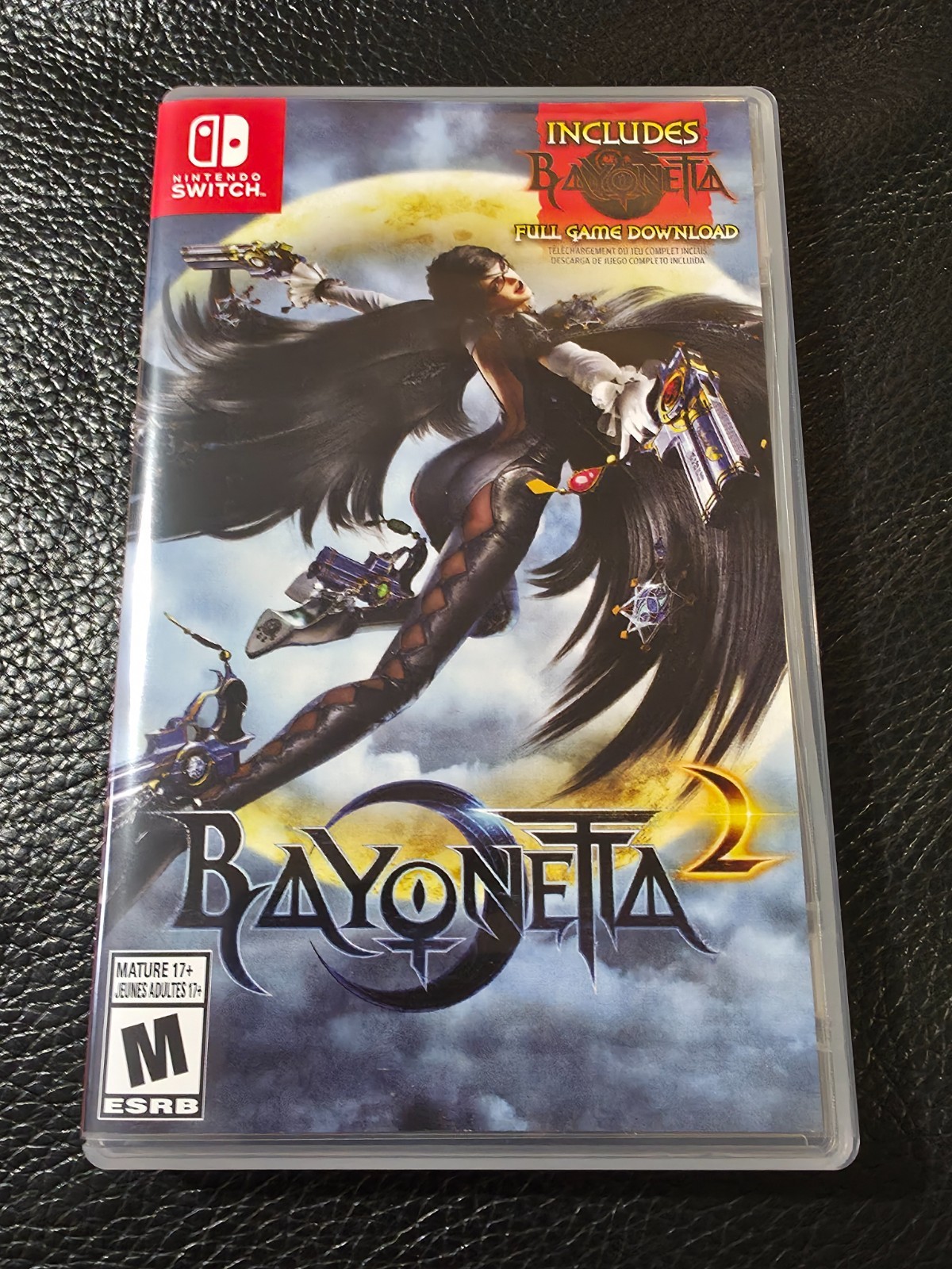 Replacement Case (NO GAME) Nintendo Switch Bayonetta 2