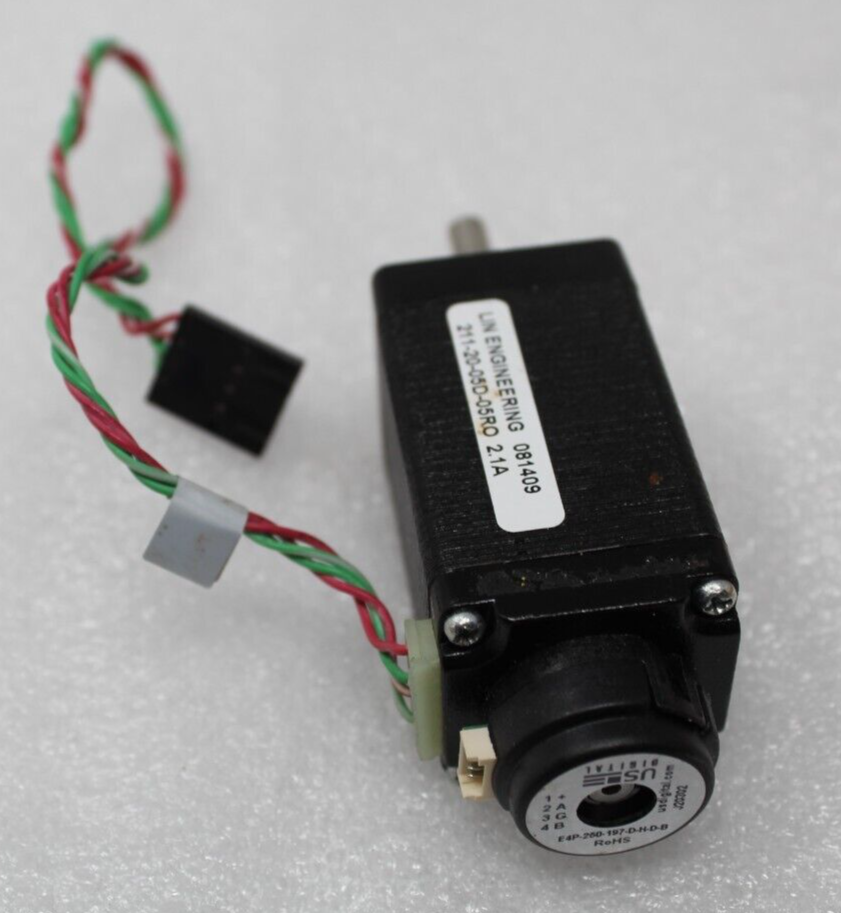 LIN ENGINEERING 211-20-05D-05RO 2.1A STEP MOTOR 081409
