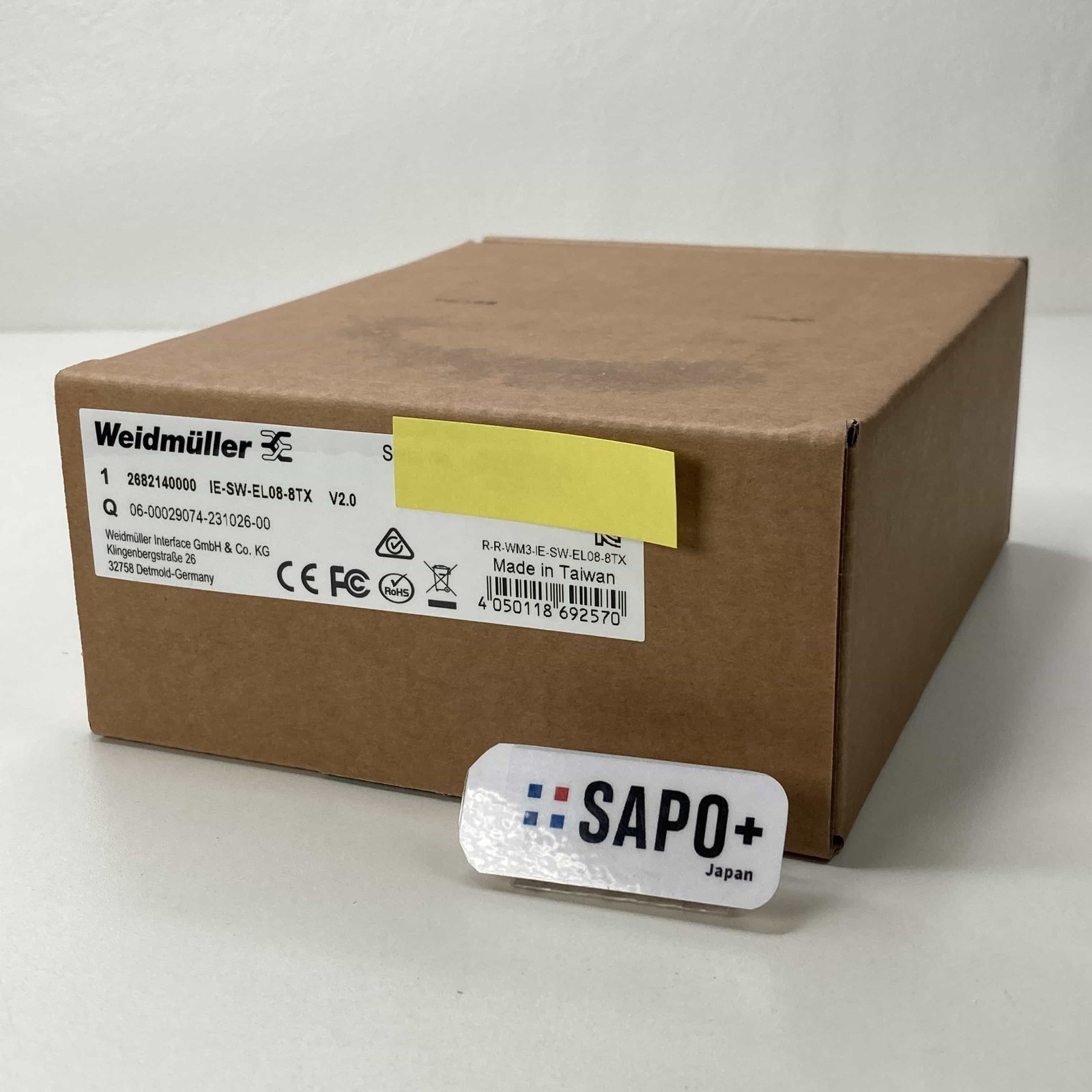 Weidmuller IE-SW-EL08-8TX V2.0 new