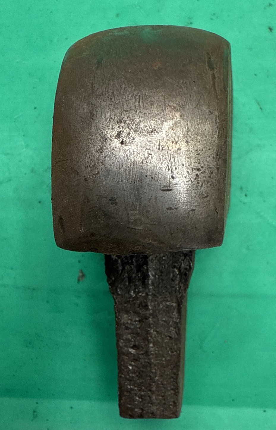 CUPPING/CURVED HALF-MOON. STAKE ANVIL HARDY TOOL Blacksmith Tool 3/4” Shank