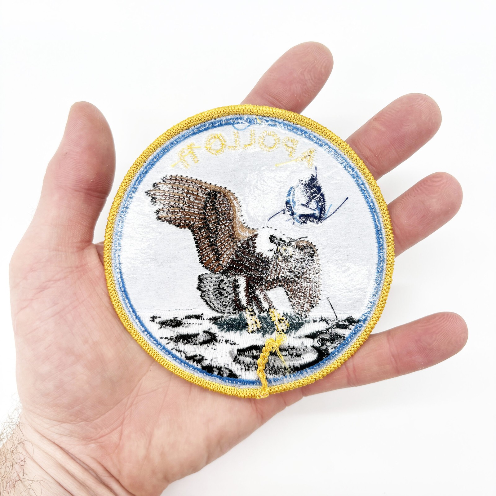 Apollo 11 Patch – Embroidered, Iron on, 4 Inch