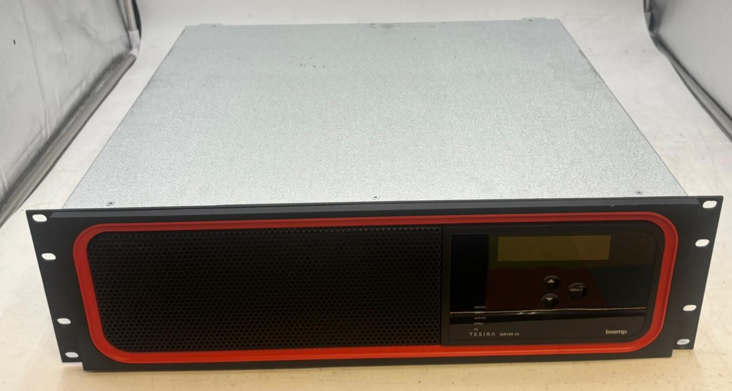 Biamp Tesira SERVER-IO w/ 14 Cards (Read Description)