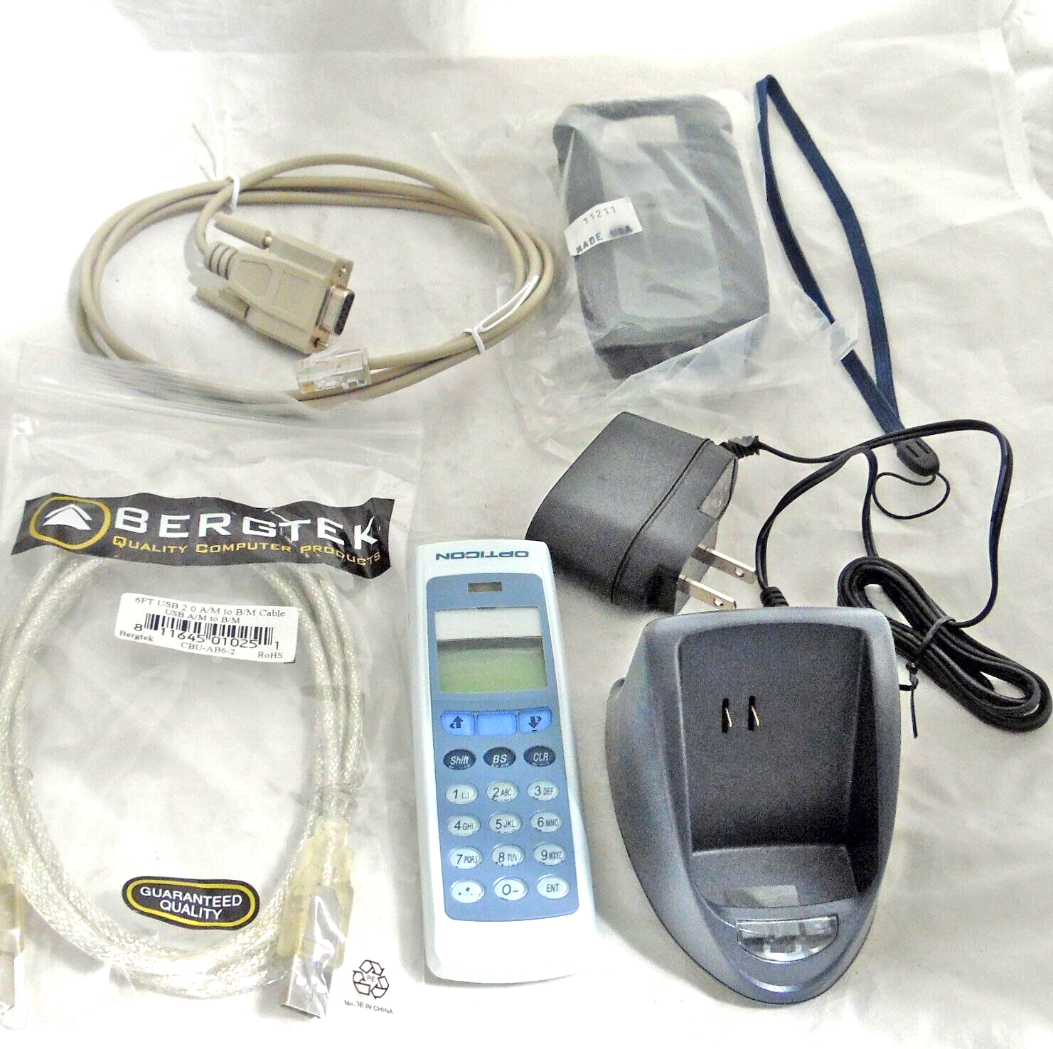 New Opticon OPL-9728-KIT 1mb Data Collection Portable Barcode Scanner NB