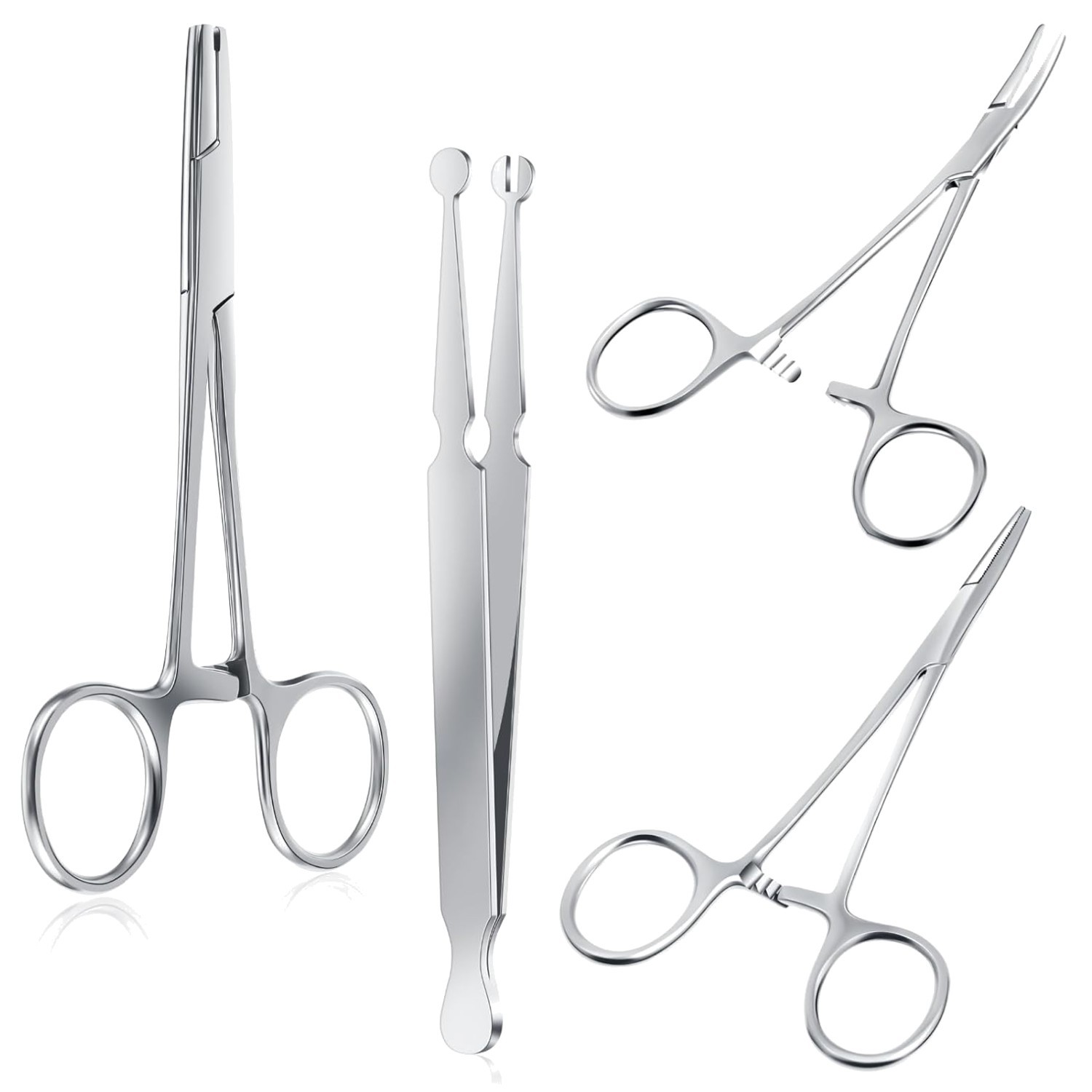 Stainless Steel Piercing Tool Set 4 Pc