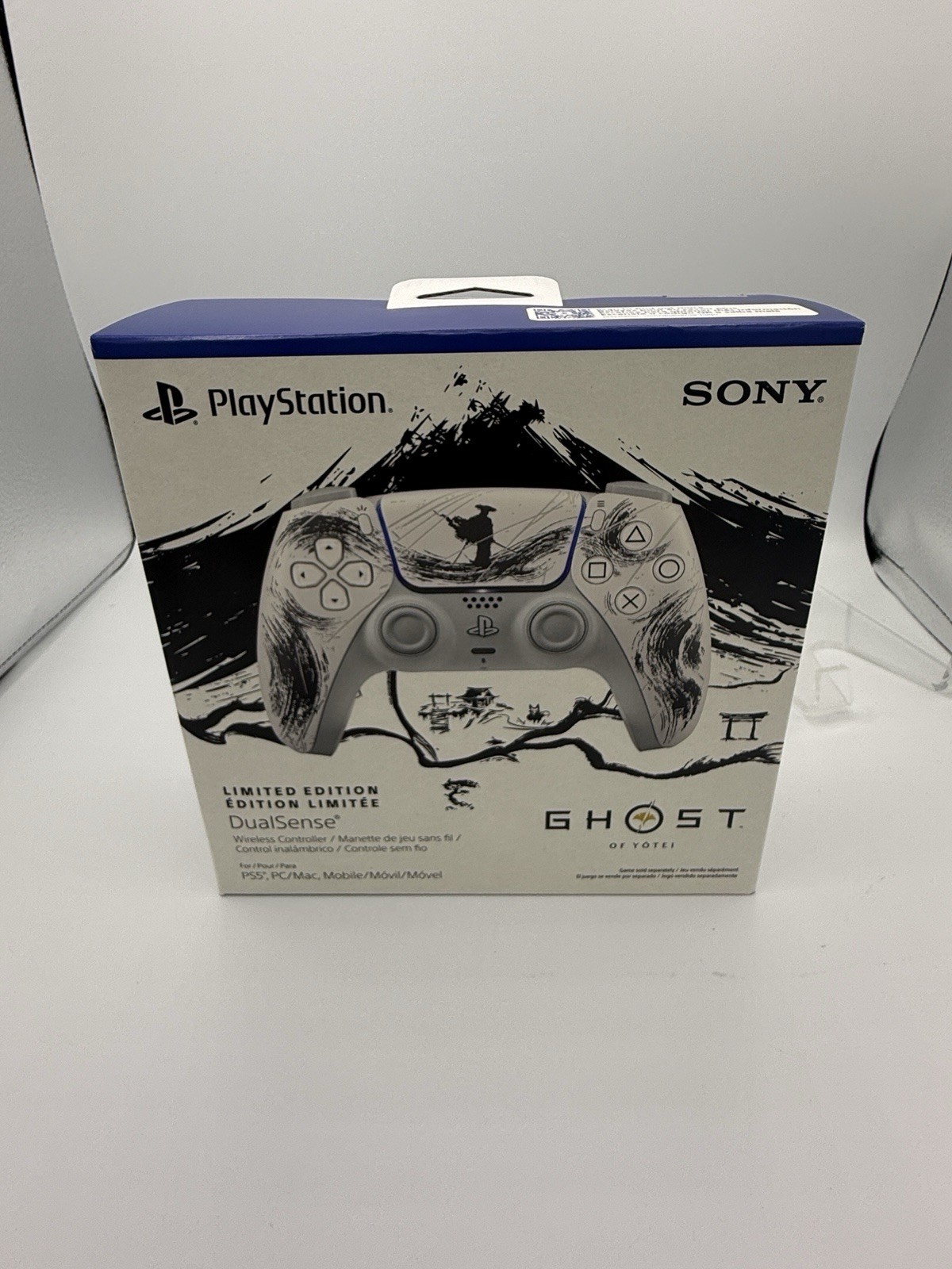Sony PS5 DualSense Wireless Controller Ghost of Yotei Black Limited Edition New