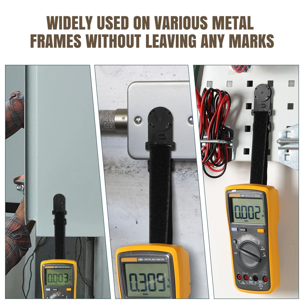 Magnet Hanger Compatible with Fluke Instruments Multimeter, Magnetic Hanging Loo