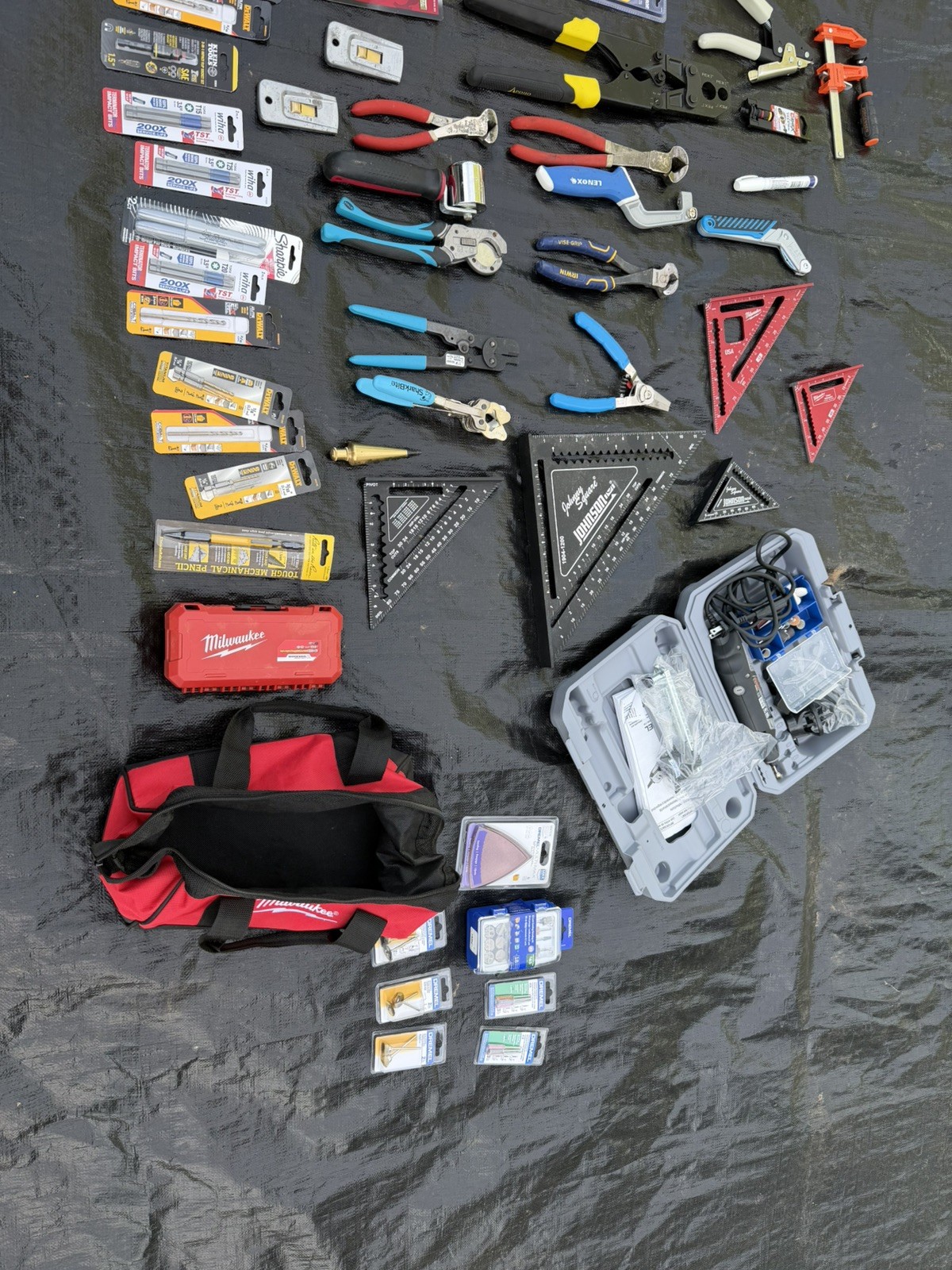 Milwaukee, shark bite, dewalt, Irwin plumbing lot
