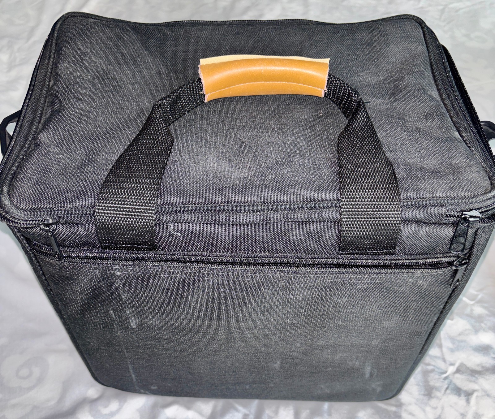 Waller Pilot Flight Bag, Black, Excellent Condition