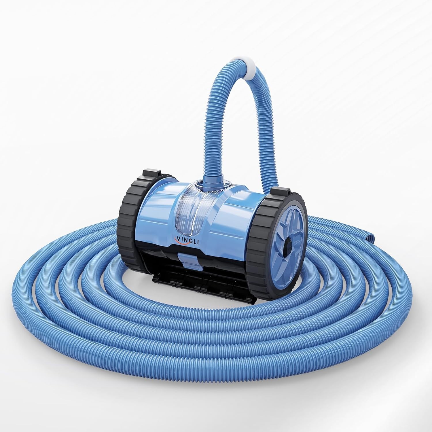 2025 Upgrade Automatic Pool Vacuum Cleaner Wall-Climbing Suction Side
