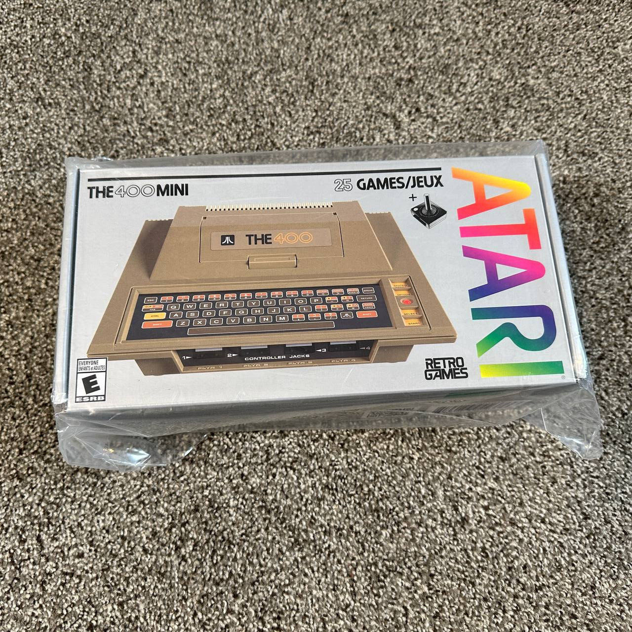 The 400 Mini 2024 Atari Retro 400 Mini Computer Console With 25 Built-in Games