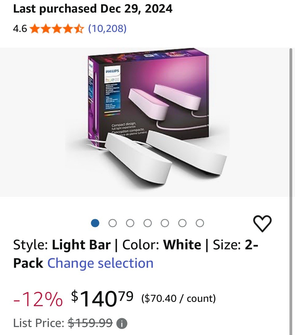 entire phillips hue room set up,