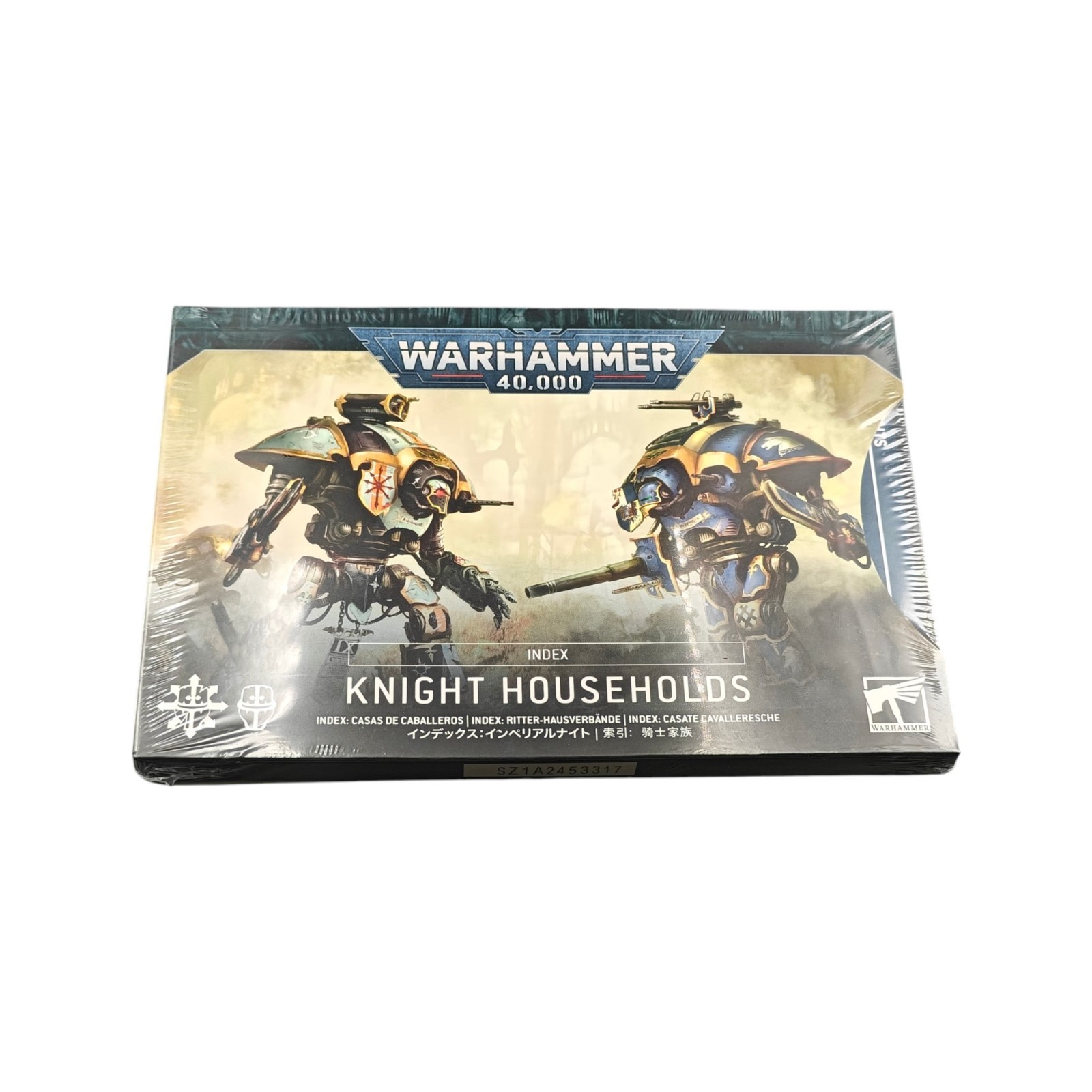 Knight Households Index Cards Sealed Warhammer 40K 10th Ed