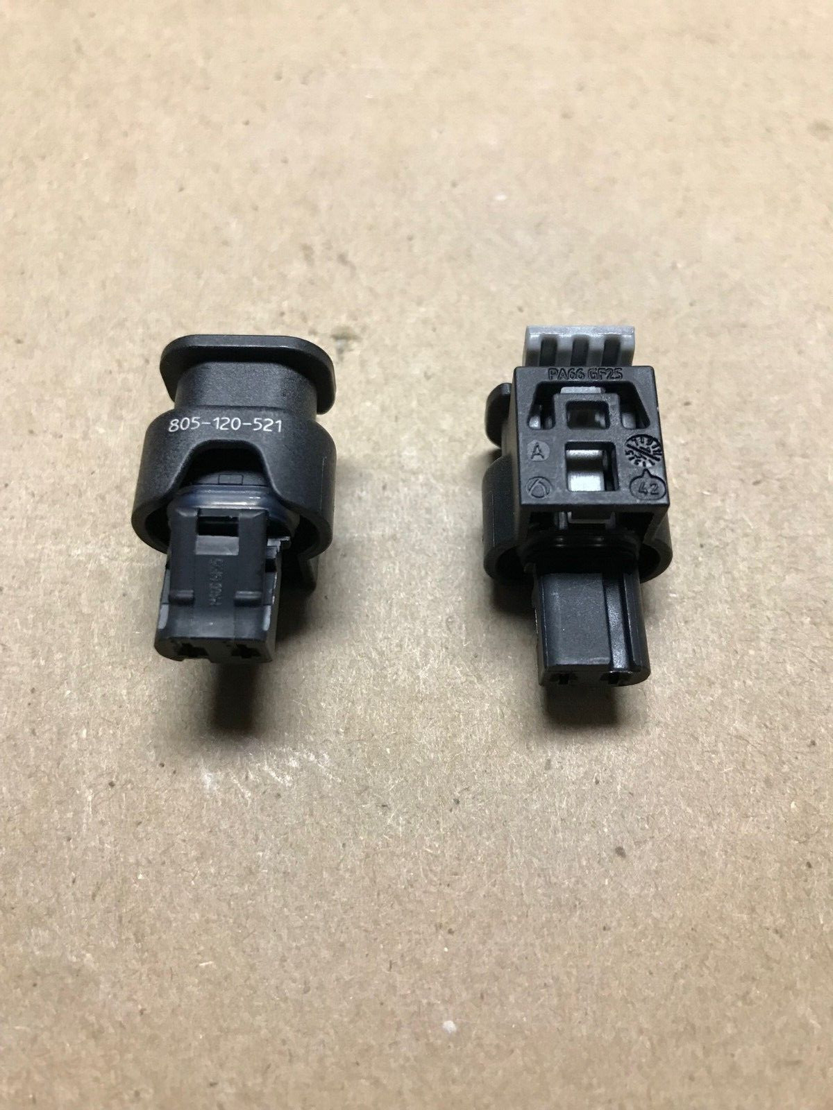 Lot of 4 Pcs Hirschmann 805-120-521 Connector (2-Way F 1.2)  - NEW & FREE SHIP