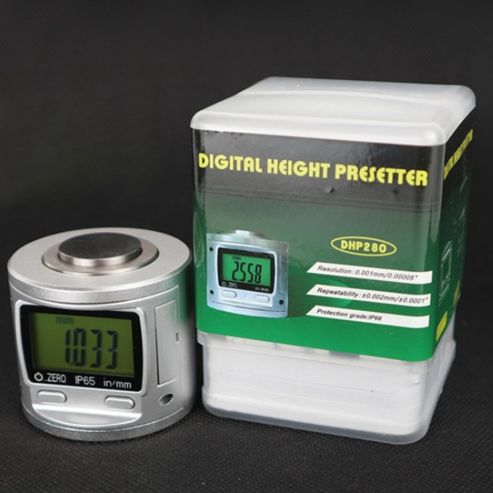 High Precision 0.001MM Digital Magnetic Z Axis Tool Dial Zero Pre Setter IP65