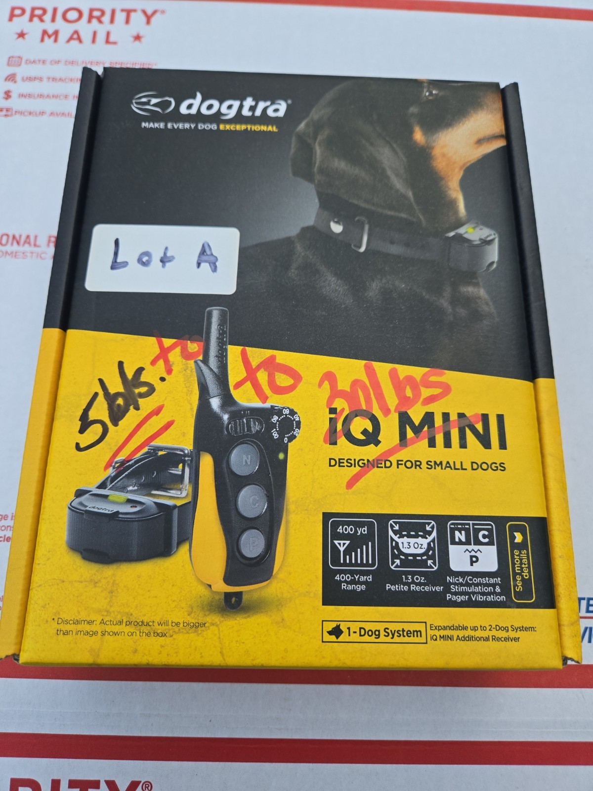 Dogtra iQ Mini Remote Dog Training Collar, Lot A, READ