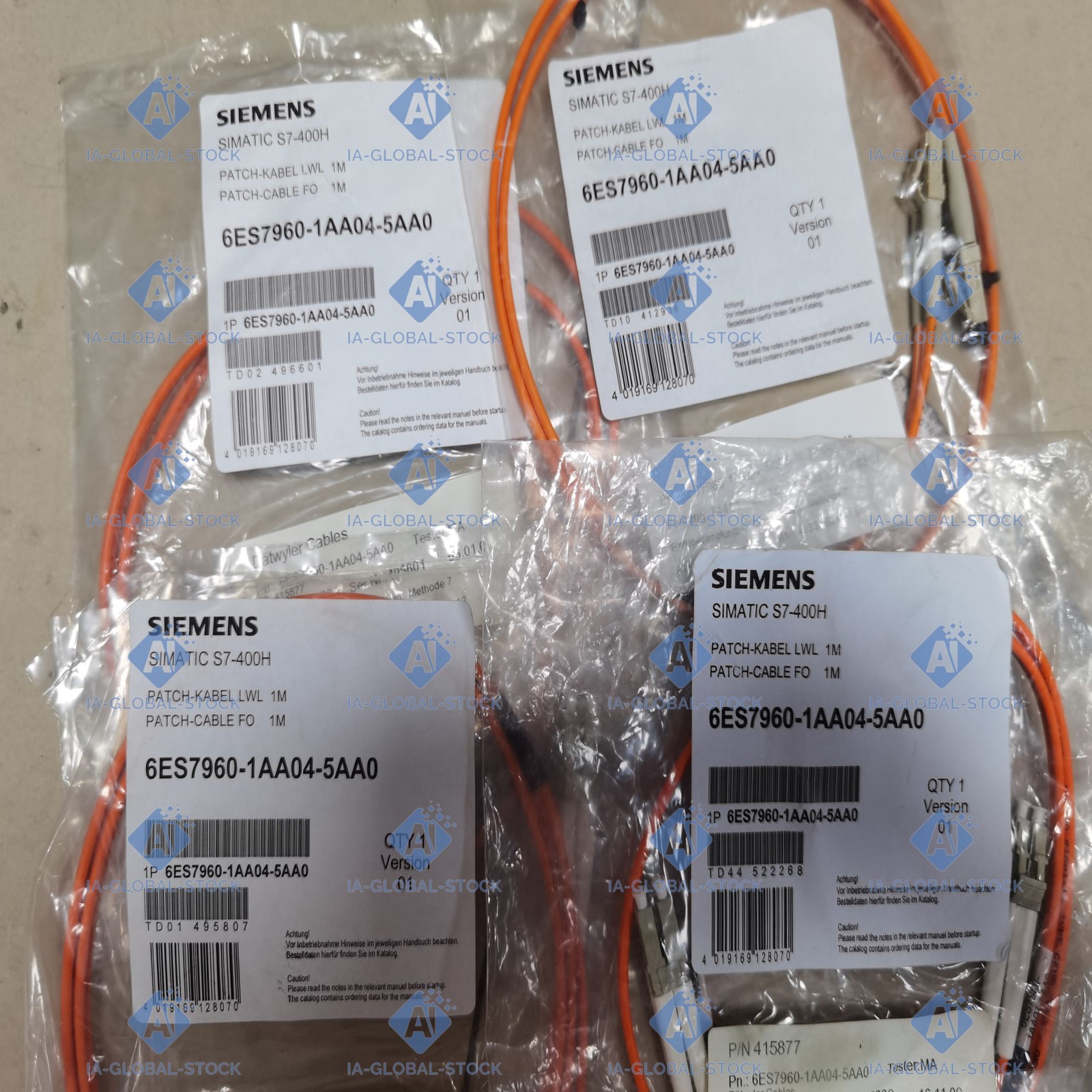 One Unit Brand New 6ES7960-1AA04-5AA0 Siemens US Fee Shipping + 1 Year Warranty
