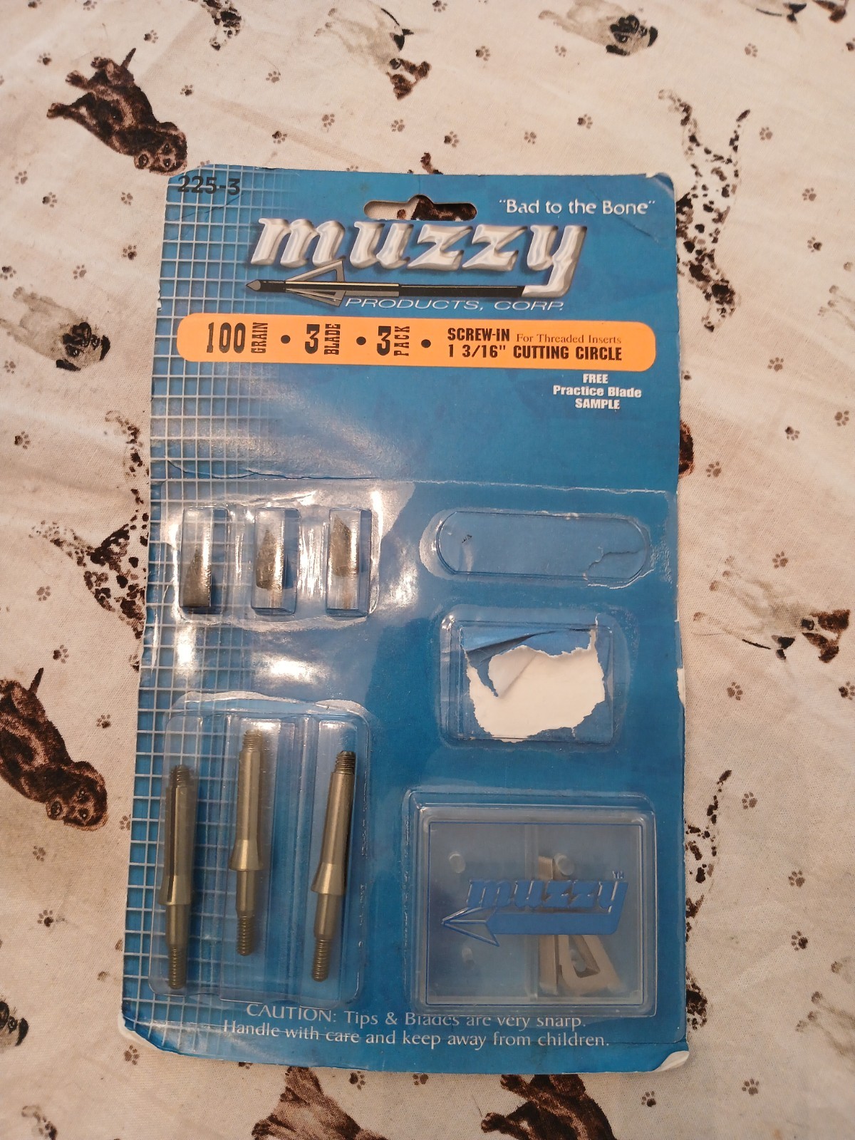 Muzzy archery Broadheads 100 grain 3-blade