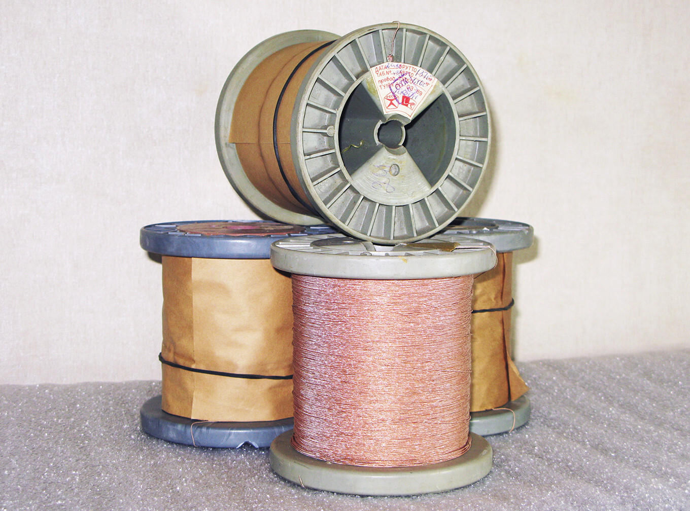 USSR Lot of 150m Litz wire LEPKO  HF copper  12x0.071 made in USSR 1990*s