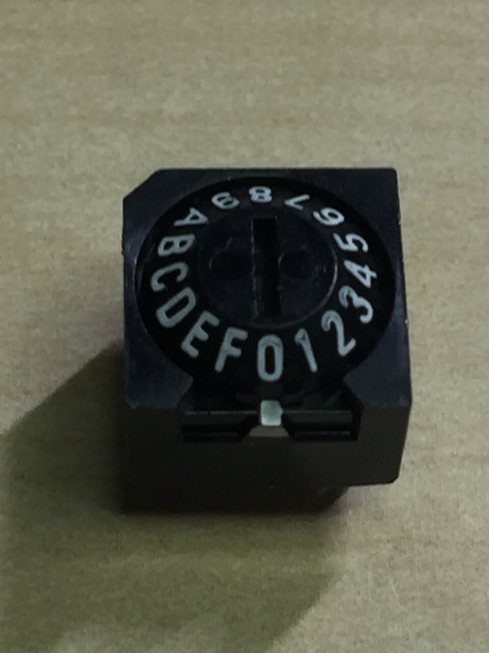 OMRON Rotary DIP Switch A6A-16R, Cone type